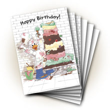 Jack's Layers of Cake Birthday Greeting Card