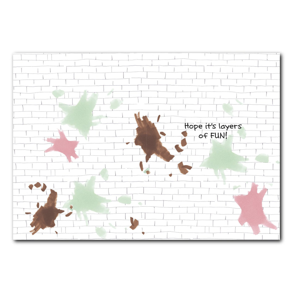Jack's Layers of Cake Birthday Greeting Card