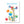 Patches giraffe kicks up the birthday balloons as he toots on his horn in this Suzy's Zoo happy birthday greeting card.