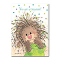 Penelope is a treasured friend of many in Duckport in this Happy Birthday greeting card from Suzy's Zoo.