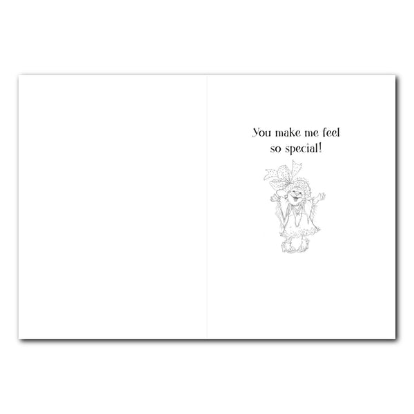 Emily Dress Up Thank You Greeting Card