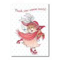 Emily Marmot is thankful for her friends on this Thank You greeting card from Suzy's Zoo, a great way to express gratitude. 