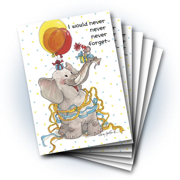 Livingston and Herkimer Birthday Greeting Card