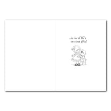 Suzy and Willie Bear Friendship Greeting Card