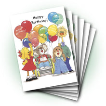 Kiley and Friends Birthday Greeting Card