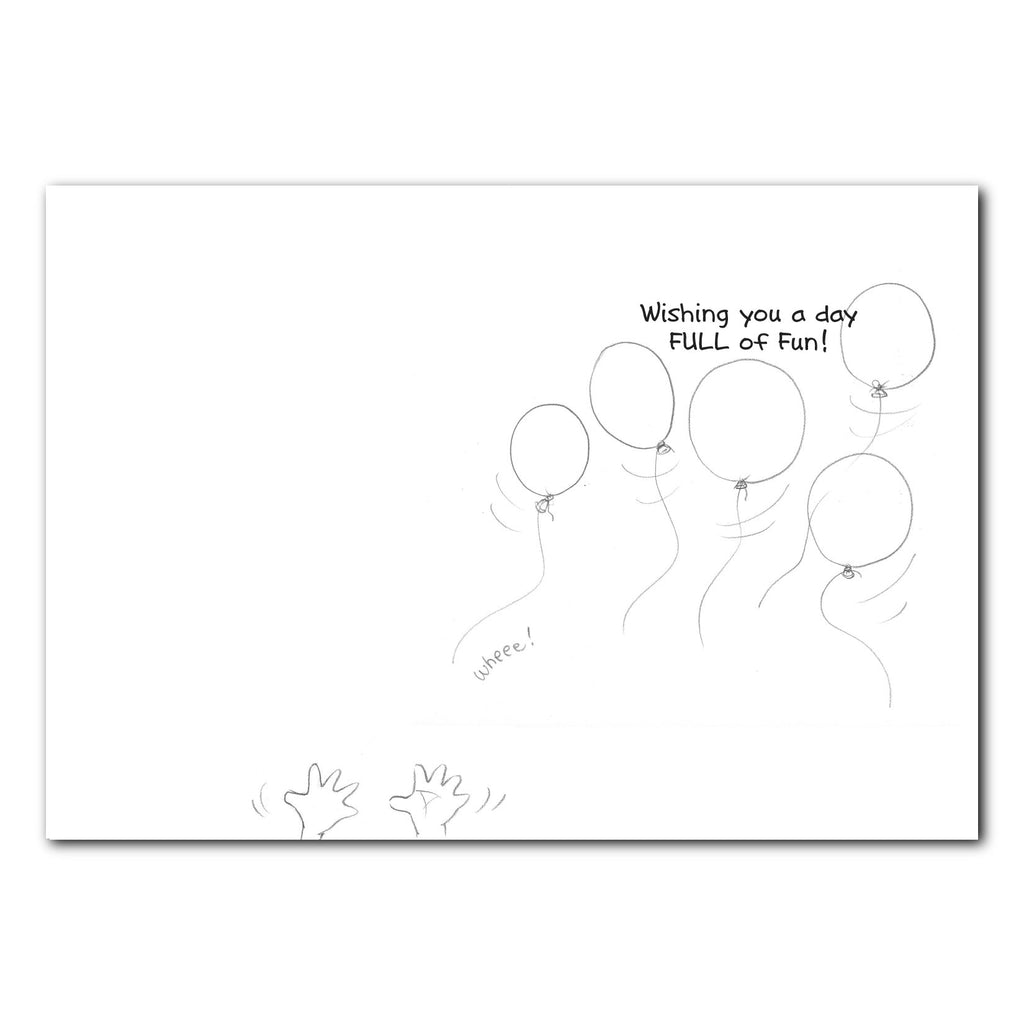 Kiley and Friends Birthday Greeting Card