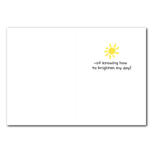 Graham Sun Friendship Greeting Card