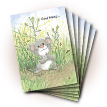 God Bless Mouse Friendship Greeting Card