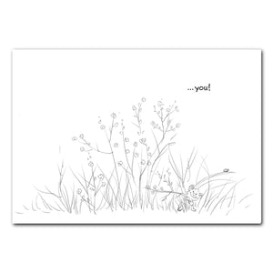 God Bless Mouse Friendship Greeting Card