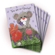 Herkimer Violets Birthday Greeting Card