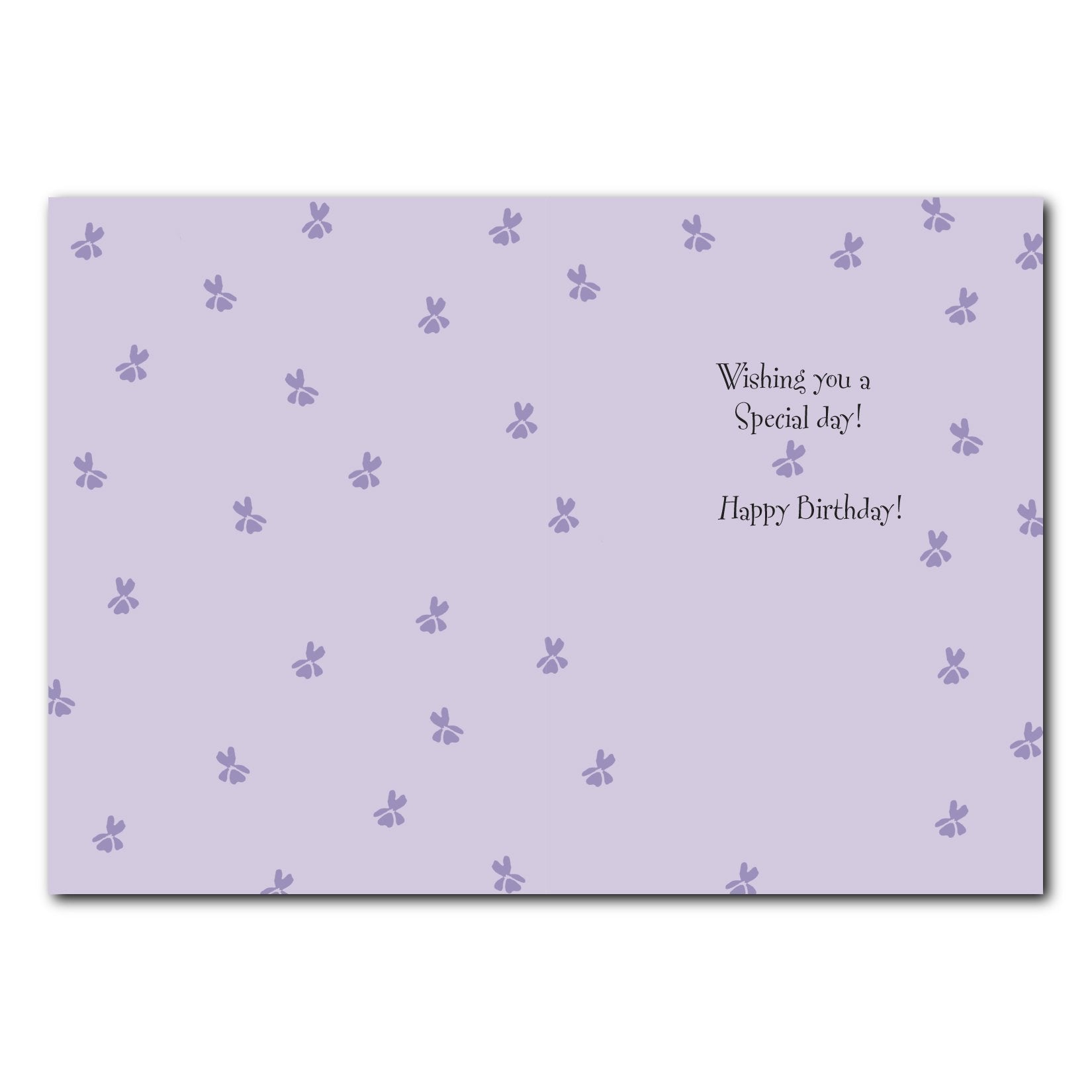 Herkimer Violets Birthday Greeting Card