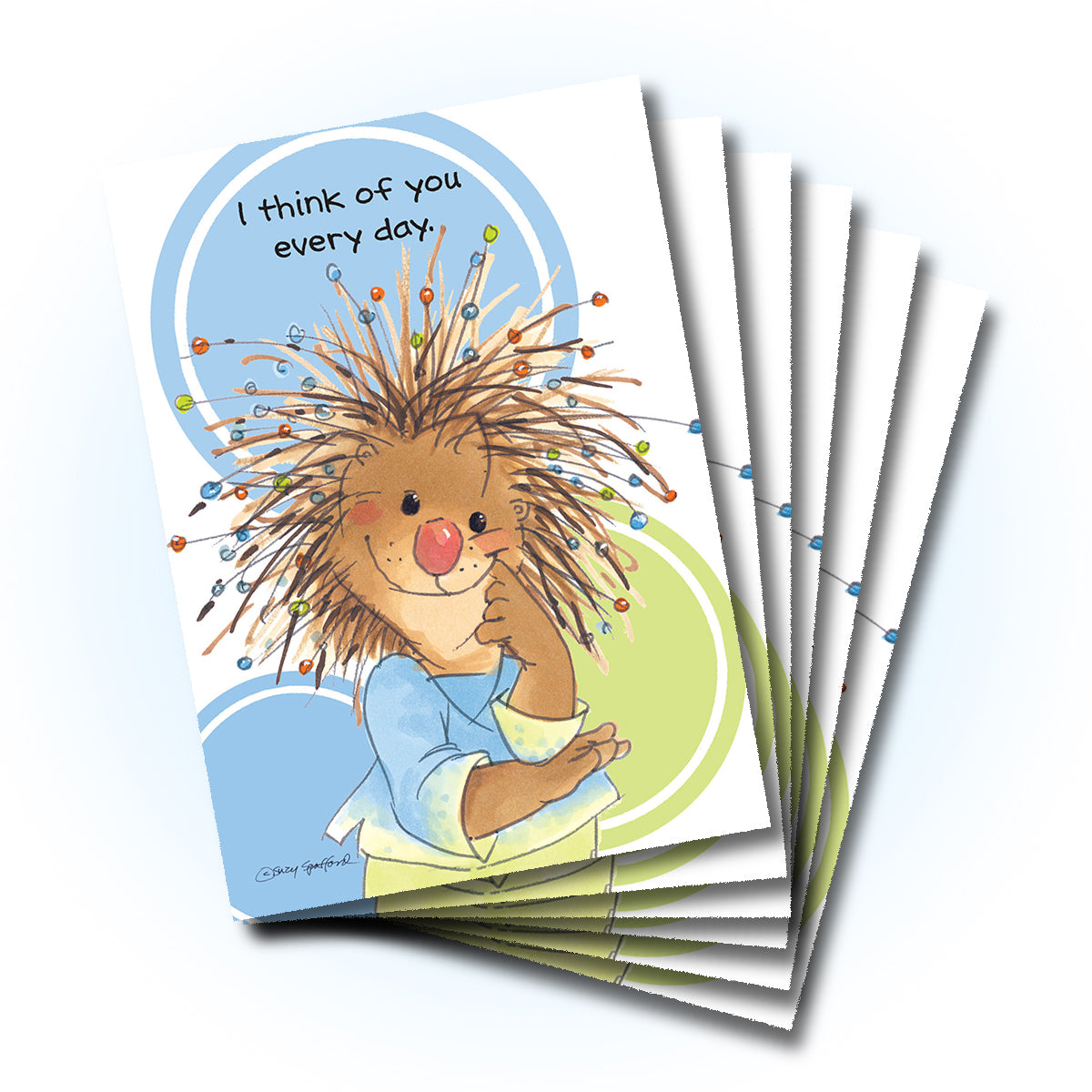 Thoughtful Penelope Encouragement Greeting Card