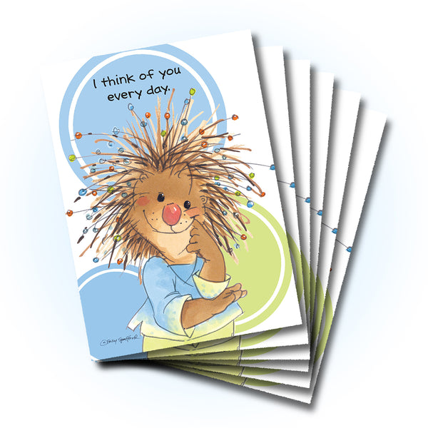 Thoughtful Penelope Encouragement Greeting Card