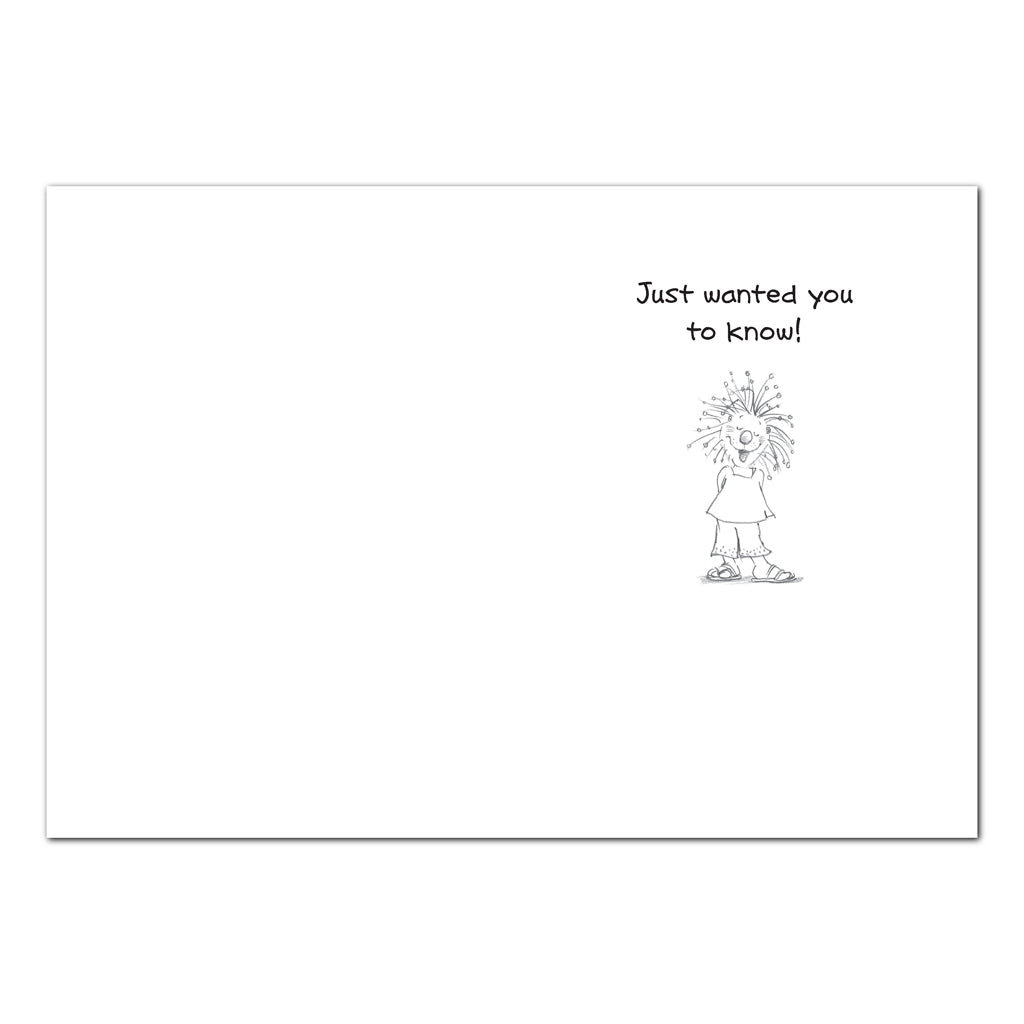 Thoughtful Penelope Encouragement Greeting Card