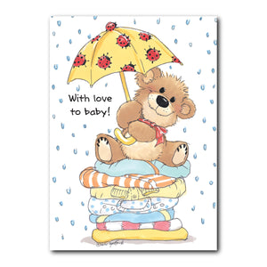 Little Bear Baby Congrats Card