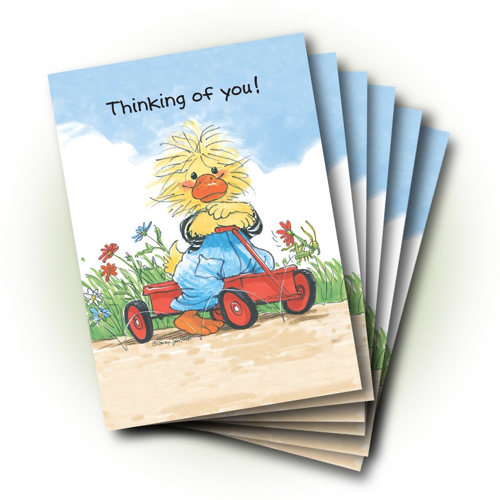 Fritz Wagon Get Well Greeting Card