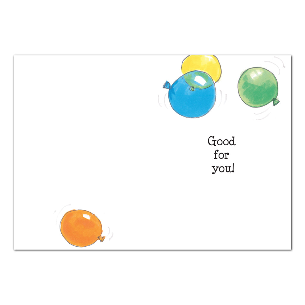 Ollie's Jump Congratulations Greeting Card