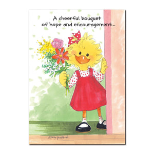 Willie Bear loves to celebrate Rootin' Tootin' birthdays in this happy birthday greeting card from Suzy's Zoo.