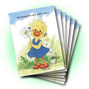Polly Daisy Friendship Greeting Card
