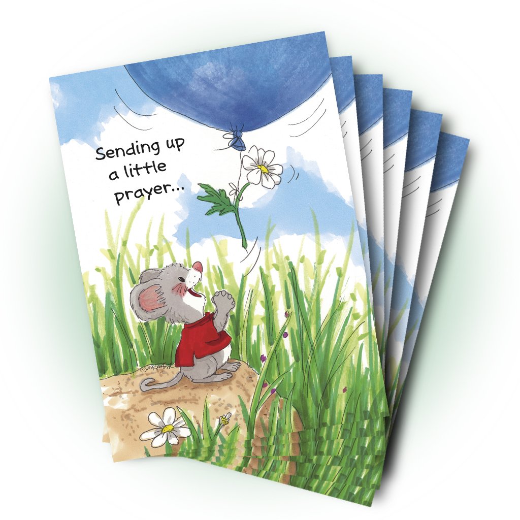 Herkimer Balloon Get Well Greeting Card