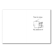 Rory Easy Chair Birthday Greeting Card
