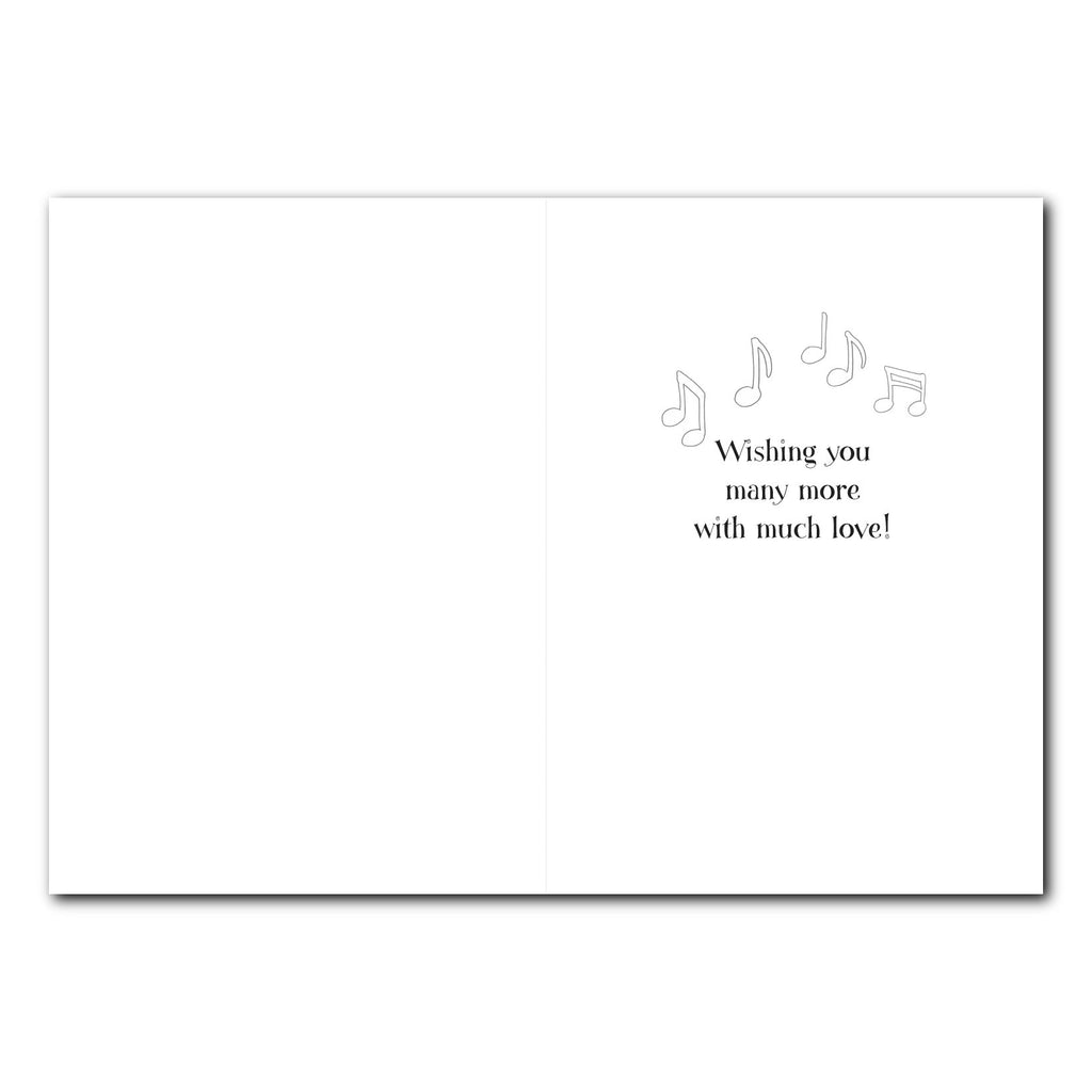 Penelope Singing Birthday Greeting Card