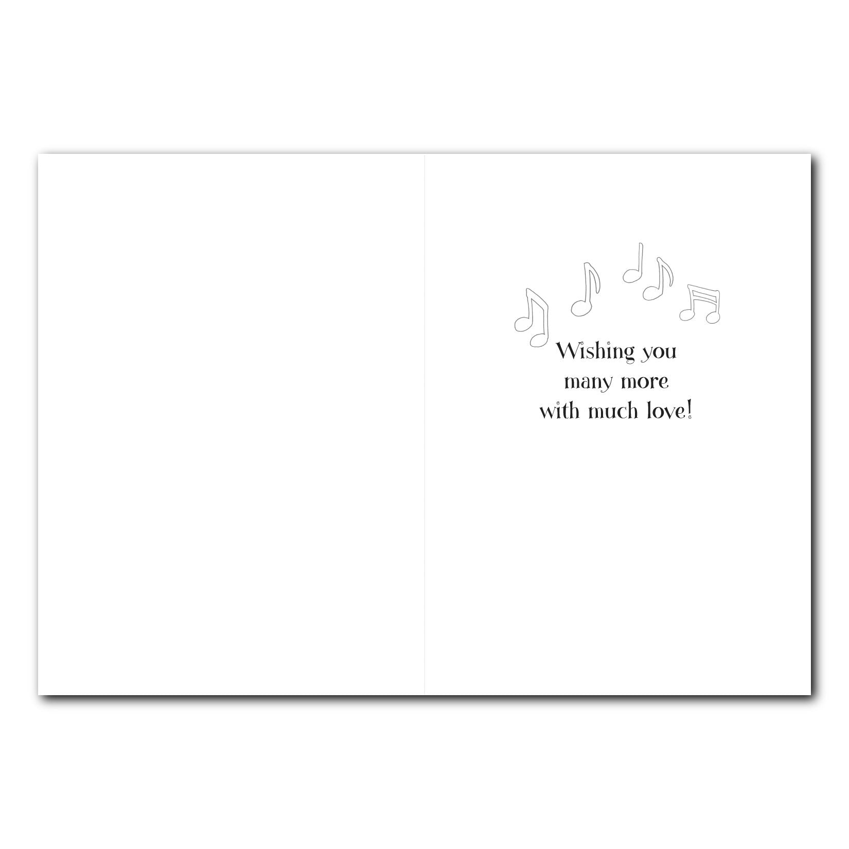 Penelope Singing Birthday Greeting Card