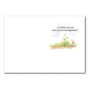 Good Thoughts Encouragement Greeting Card