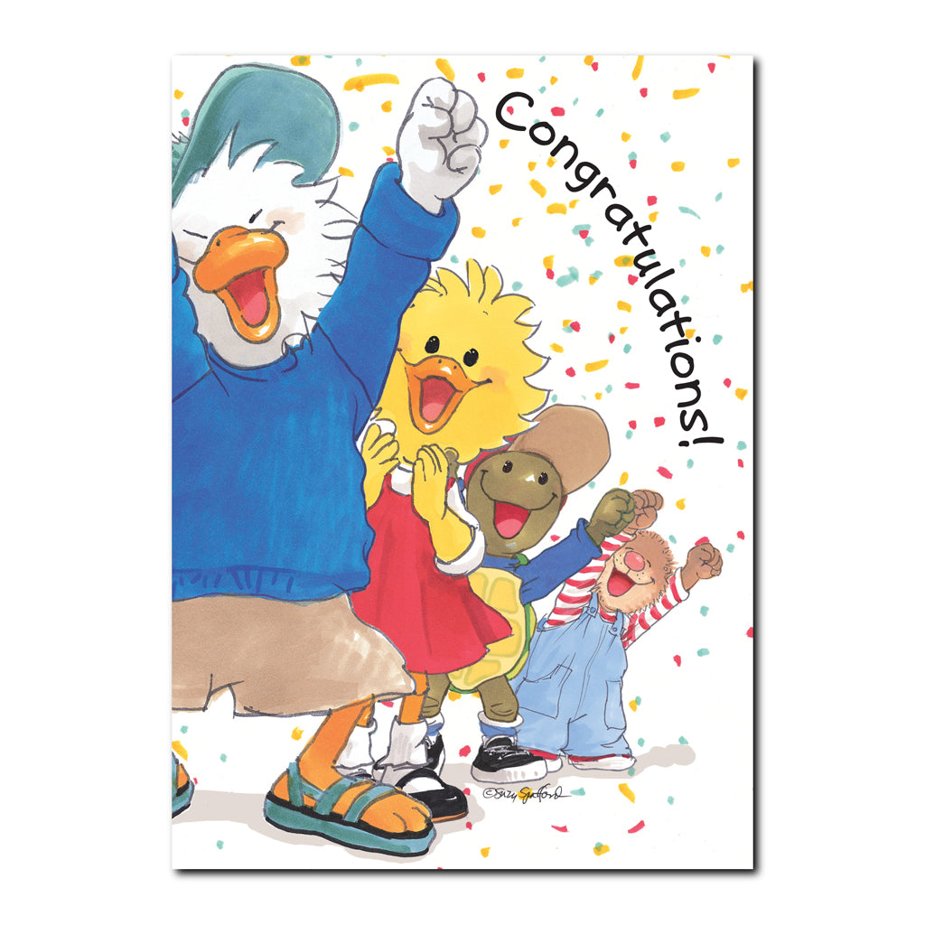 Jack & Friends Congratulations Greeting Card