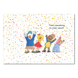 Jack & Friends Congratulations Greeting Card