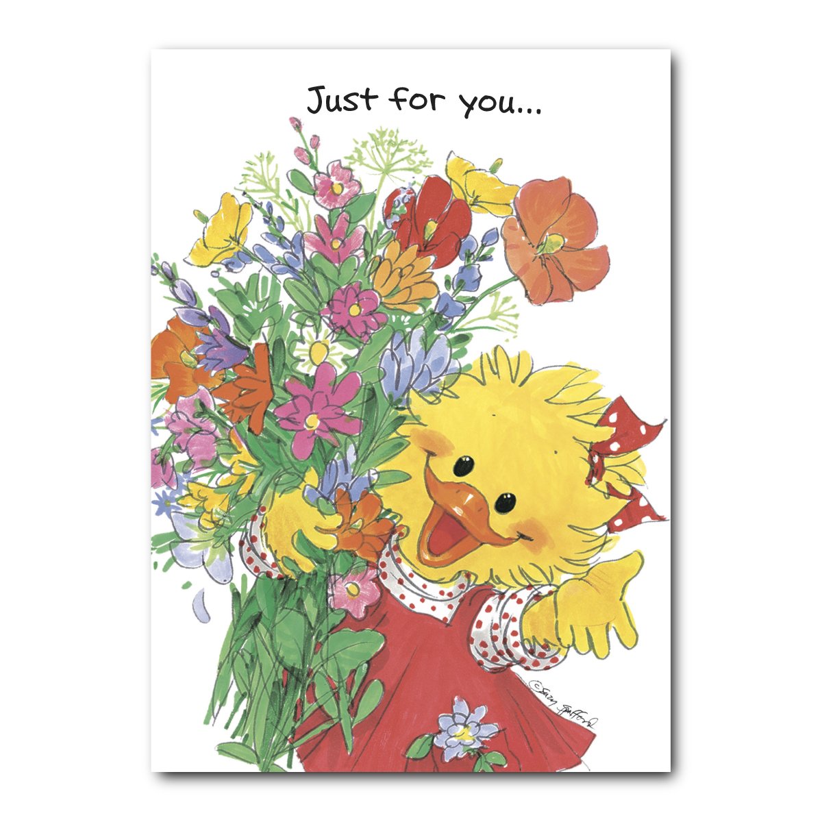 Suzy Ducken knows that a beautiful bouquet of flowers will always help to brighten someone's day!