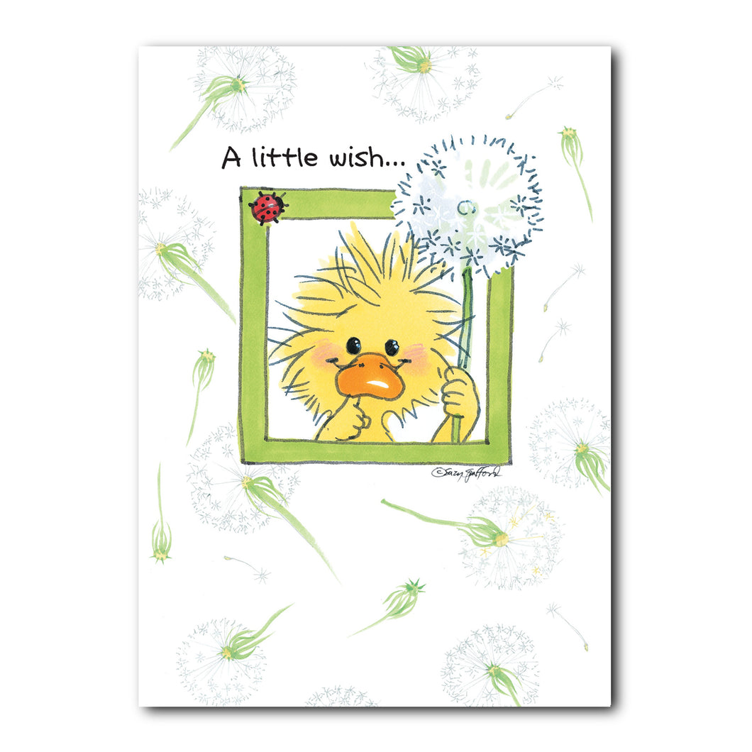 Making Wishes Get Well Greeting Card