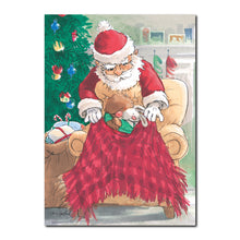 Santa's Arrival Holiday Greeting Card
