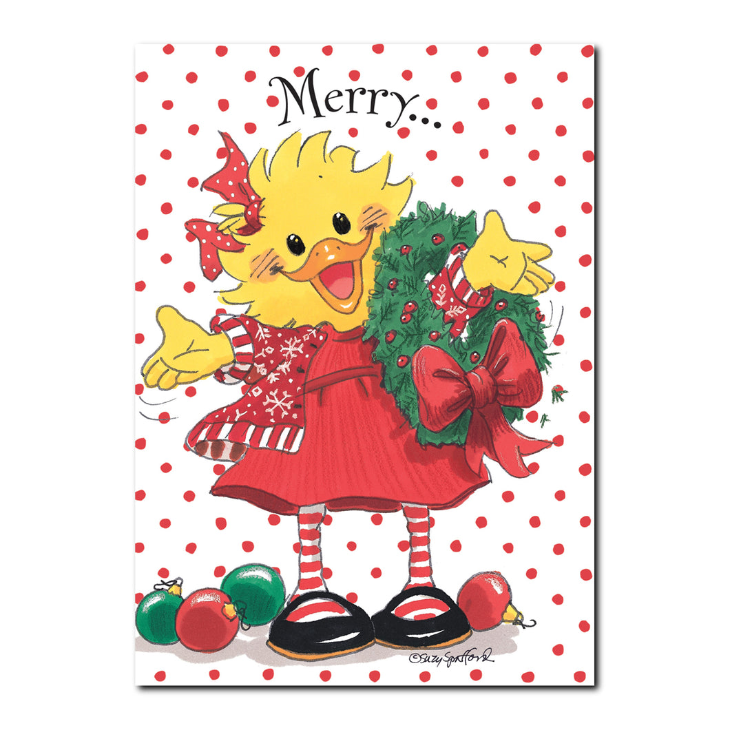 Suzy's Christmas Holiday Greeting Card