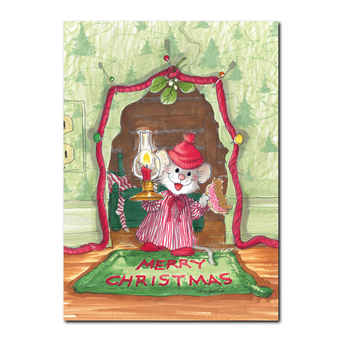 Herkimer Stirring Holiday Greeting Card