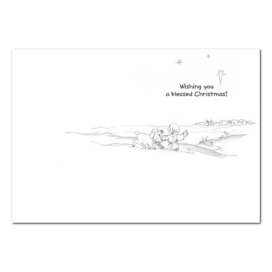 Shining Star Holiday Greeting Card