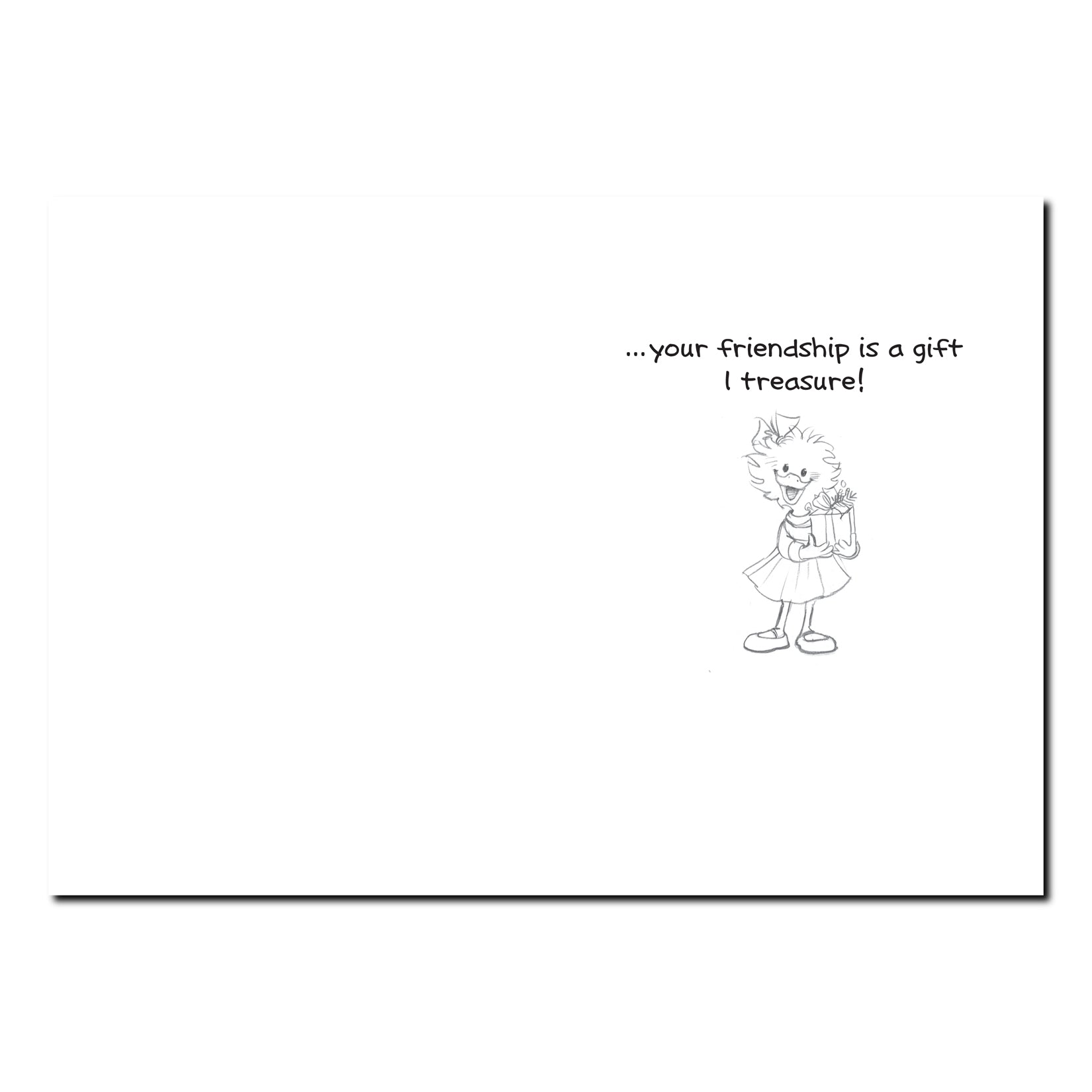 Christmas Friendship Holiday Greeting Card