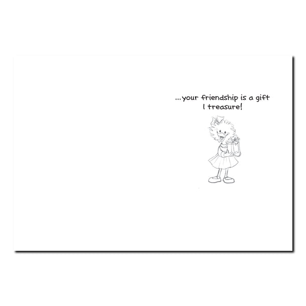Christmas Friendship Holiday Greeting Card