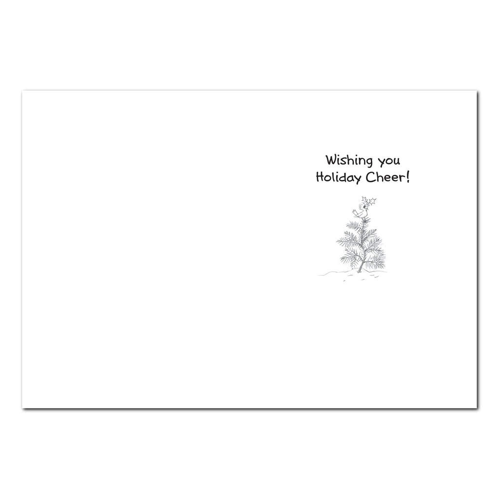 Bruce the Moose Holiday Greeting Card