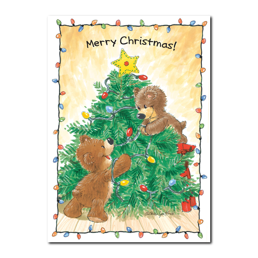 Christmas Bears Holiday Greeting Card
