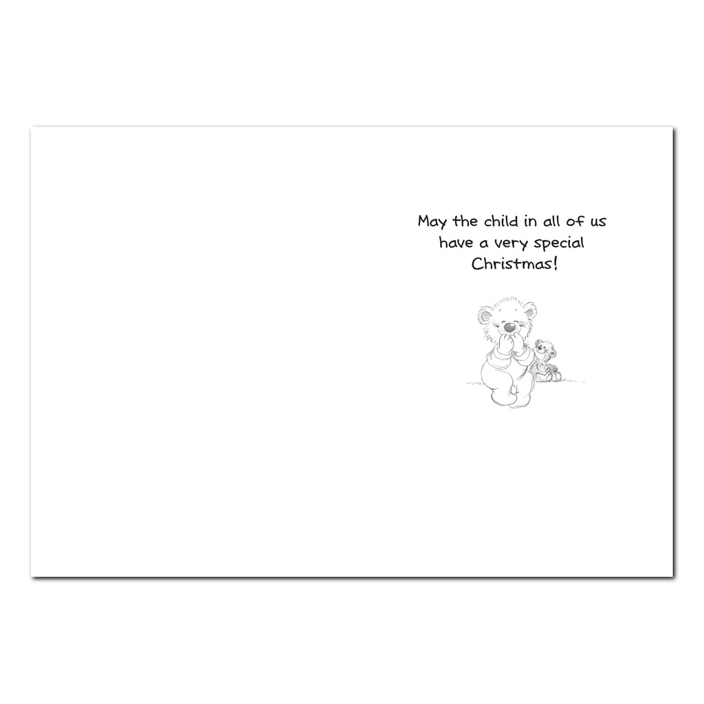 Homer Bear Holiday Greeting Card