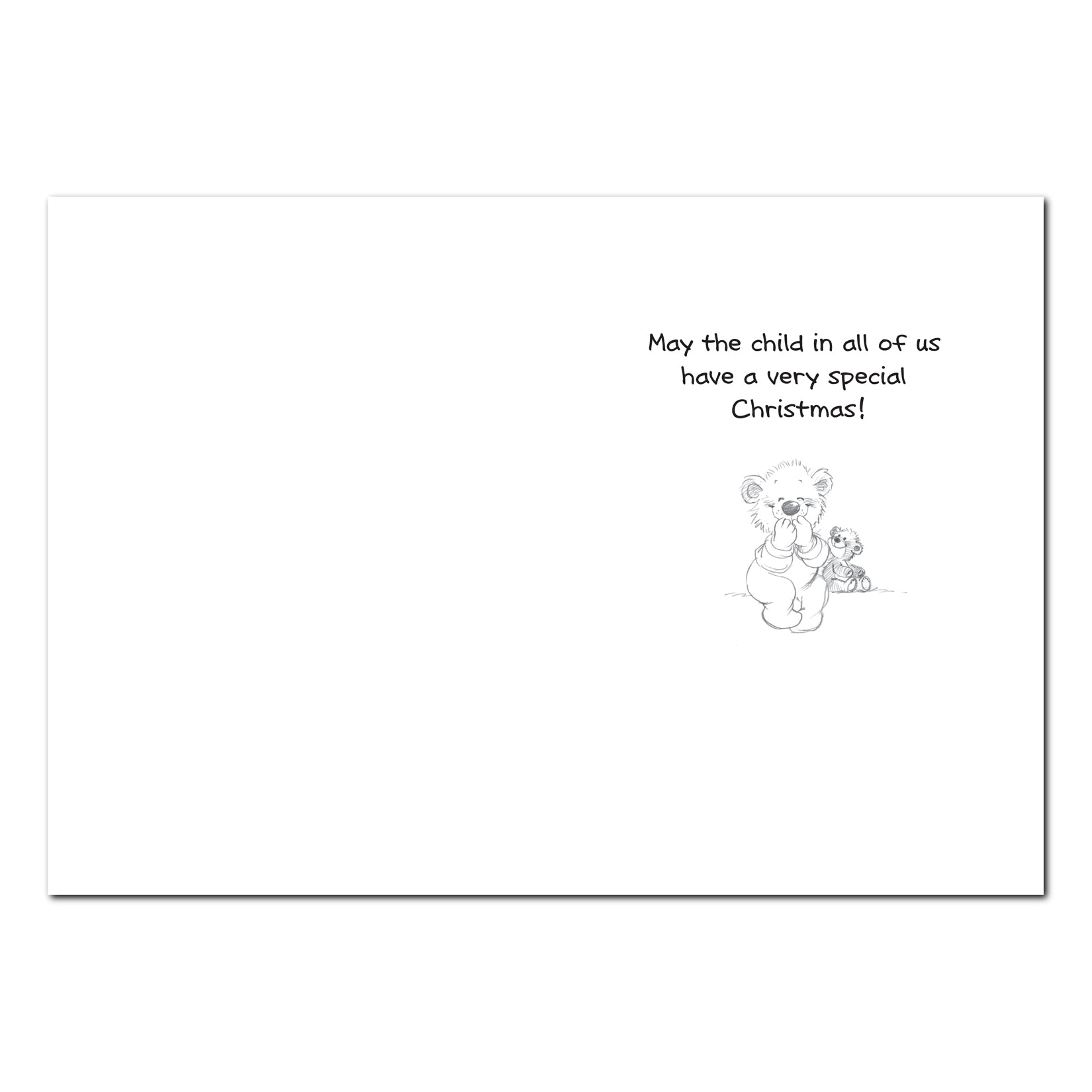 Homer Bear Holiday Greeting Card