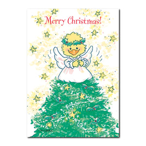 Christmas Angel Holiday Greeting Card