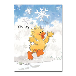 First Snowfall Holiday Greeting Card