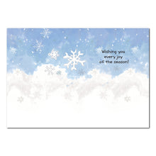 First Snowfall Holiday Greeting Card