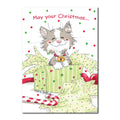 Jamie the Cat Holiday Greeting Card