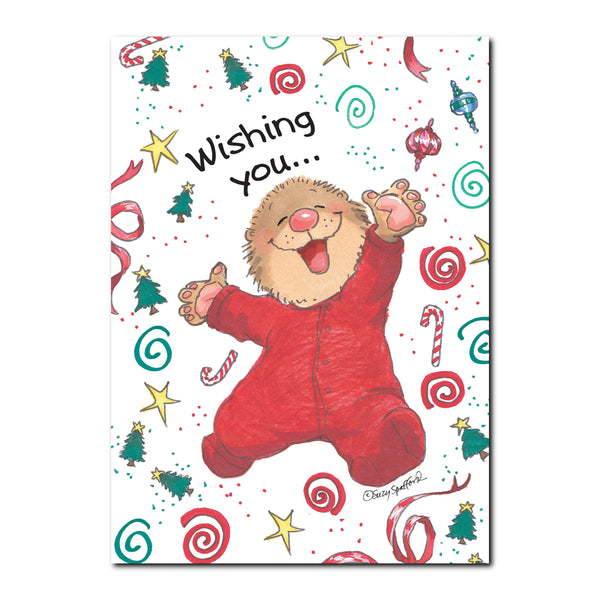 Wishing you Joy Holiday Greeting Card