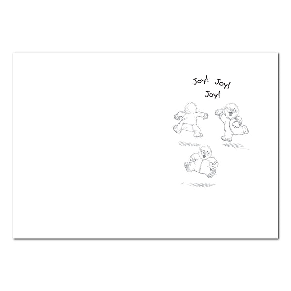 Wishing you Joy Holiday Greeting Card