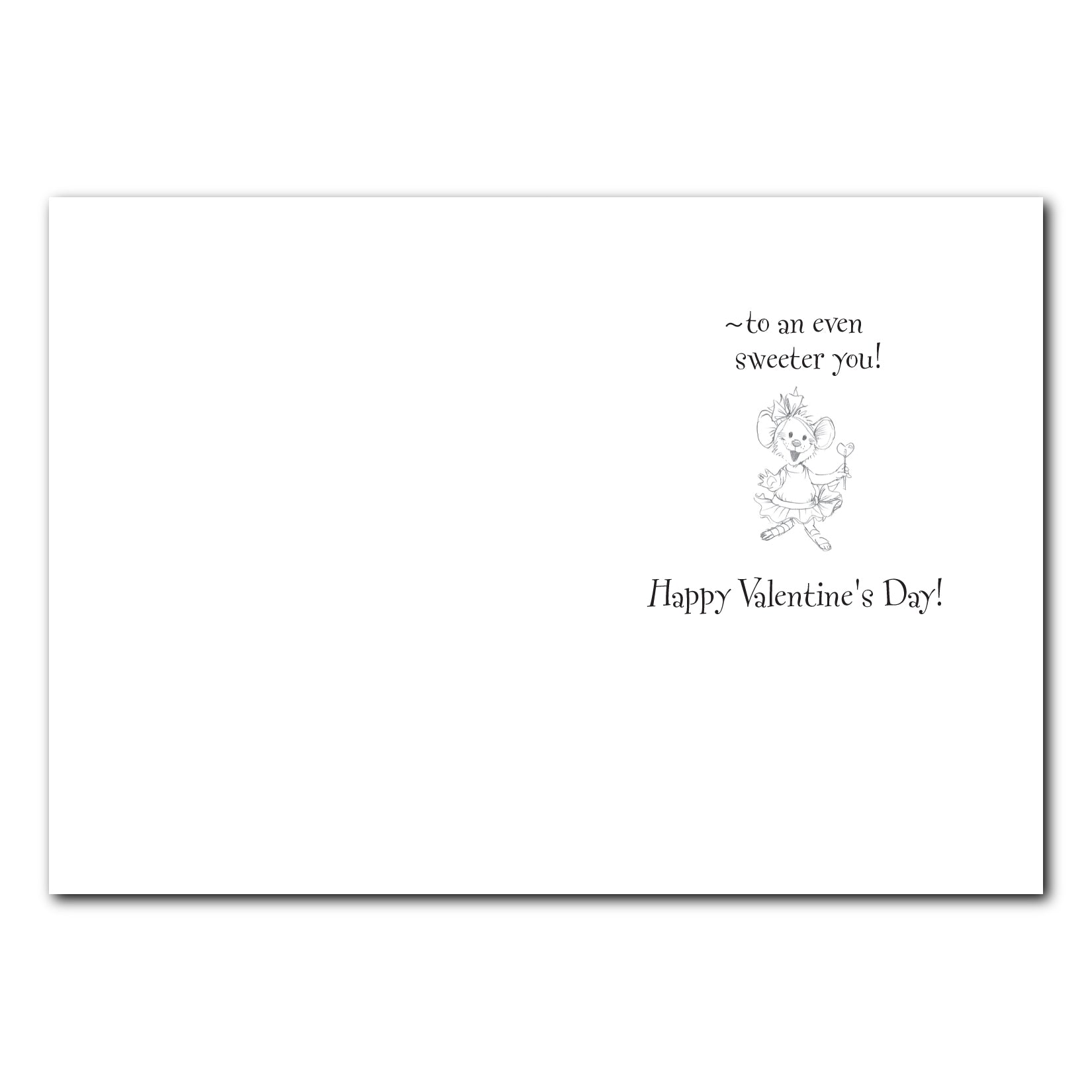 Sweet Tooth Valentine's Day Greeting Card