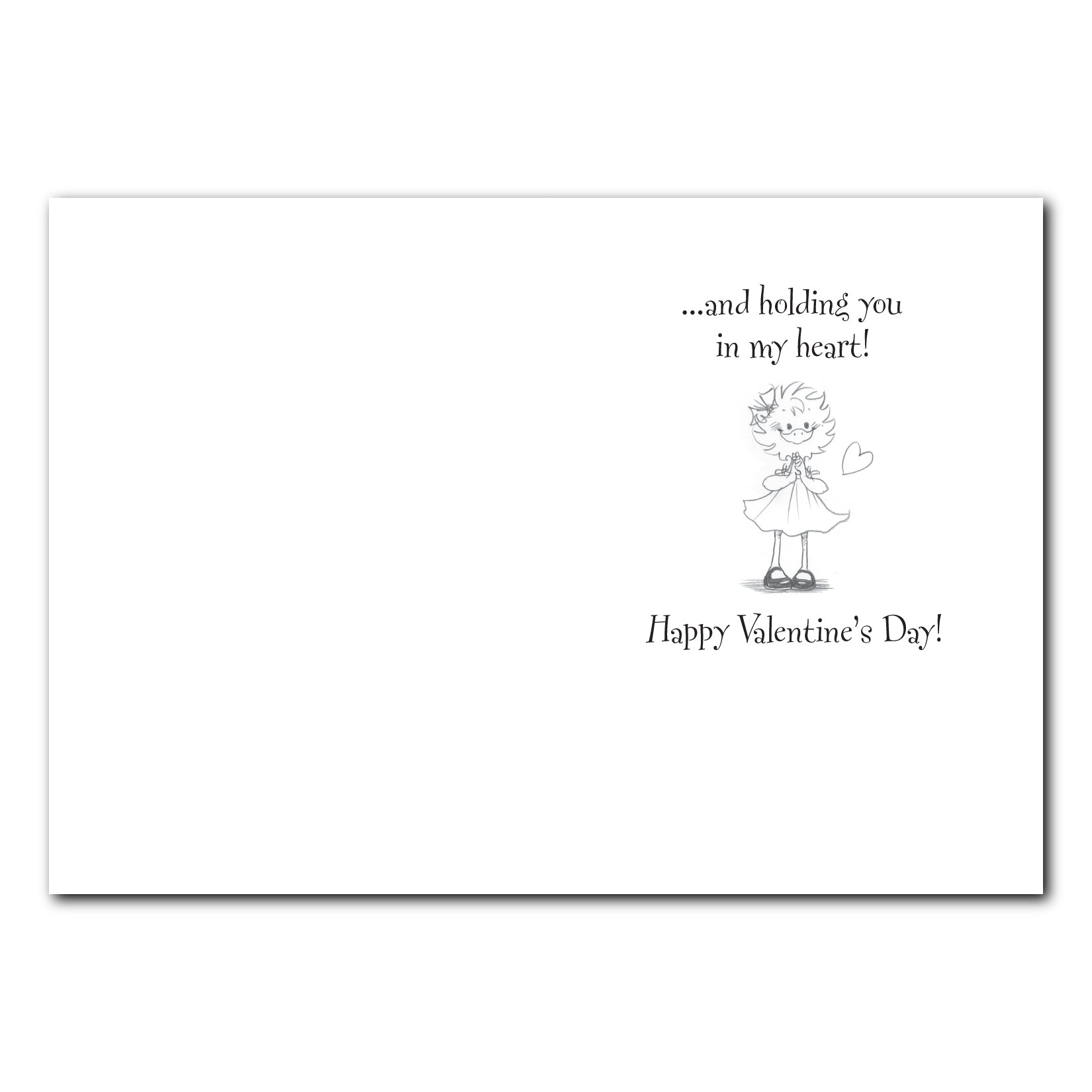 Thinking of You Valentine's Day Greeting Card